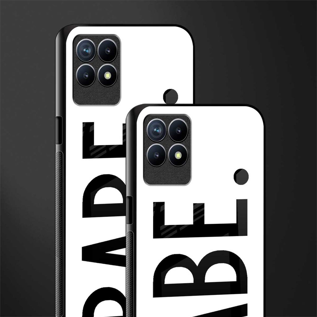 babe glass case for realme 8i image-2
