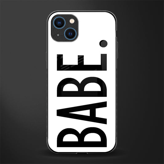 babe glass case for iphone 14 image