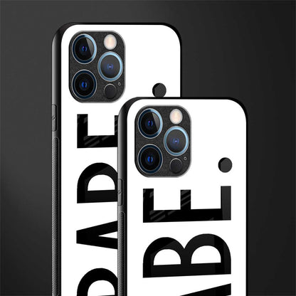 babe glass case for iphone 12 pro image-2