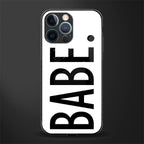 babe glass case for iphone 12 pro image