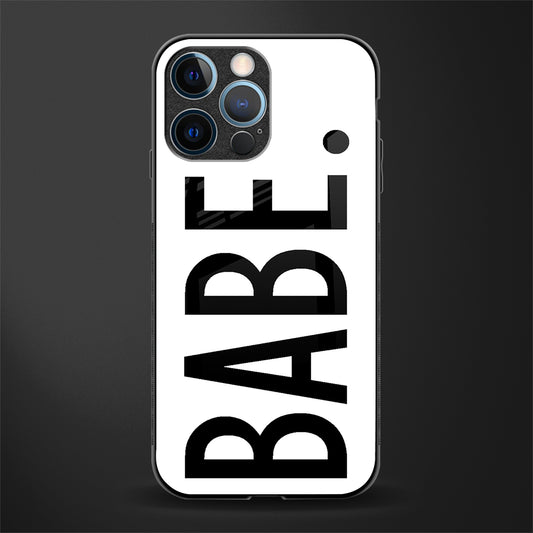 babe glass case for iphone 12 pro image