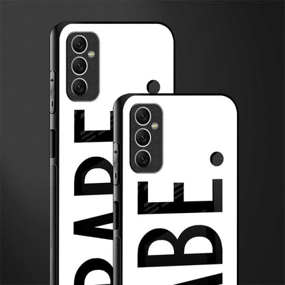 babe glass case for samsung galaxy m52 5g image-2