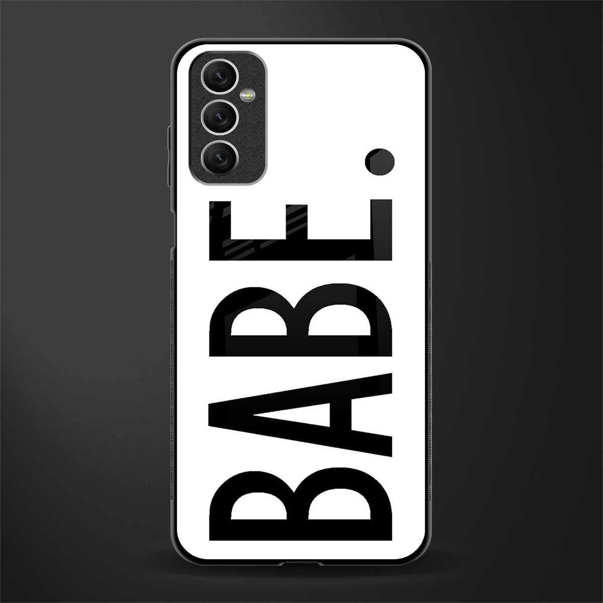 babe glass case for samsung galaxy m52 5g image