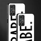 babe glass case for redmi 10 prime image-2