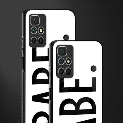 babe glass case for redmi 10 prime image-2