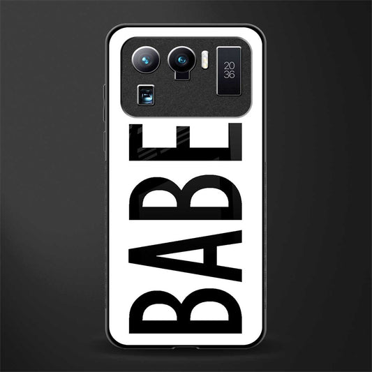 babe glass case for mi 11 ultra 5g image