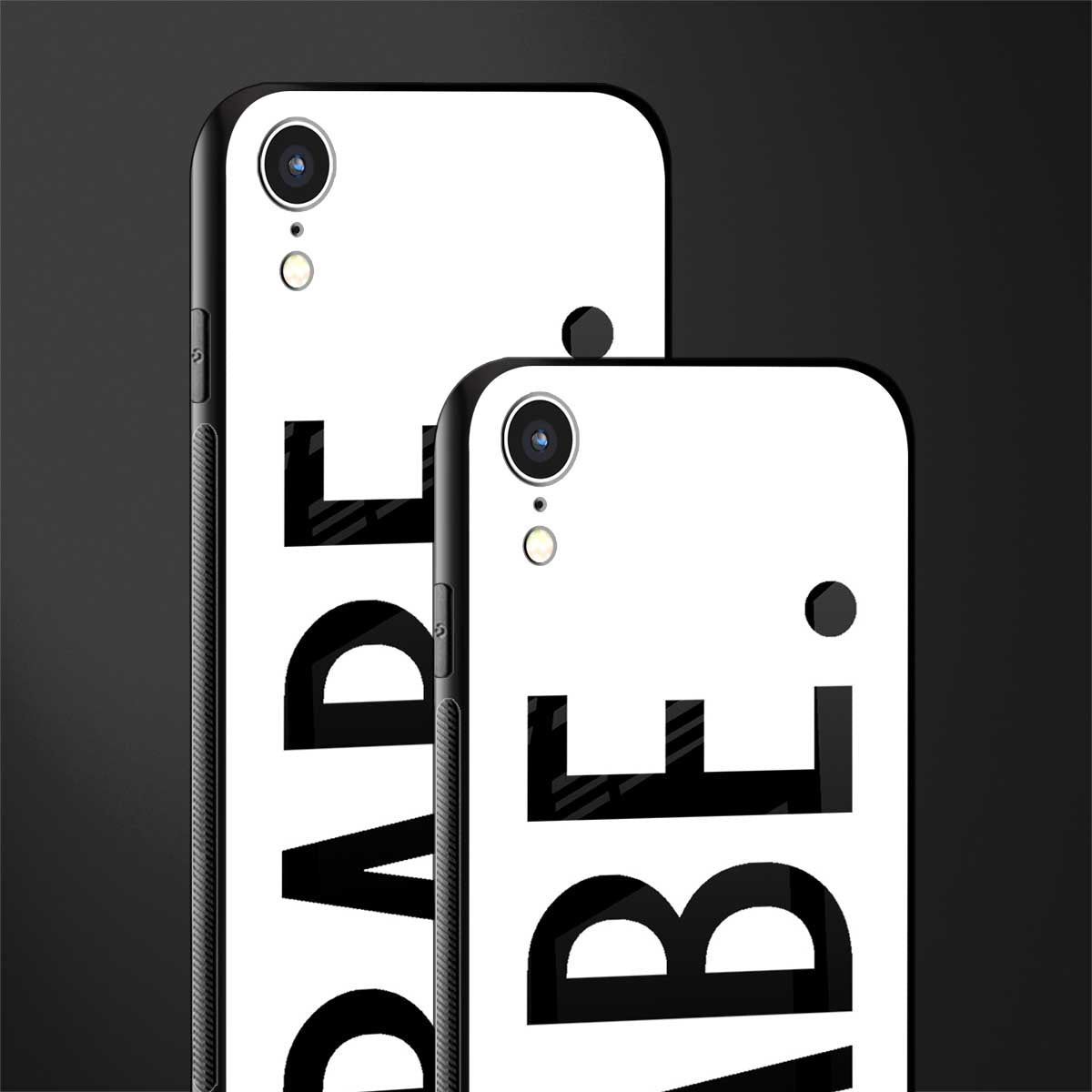 babe glass case for iphone xr image-2