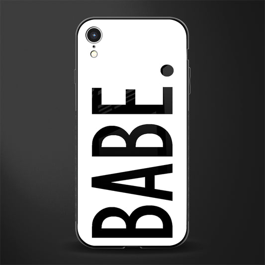 babe glass case for iphone xr image