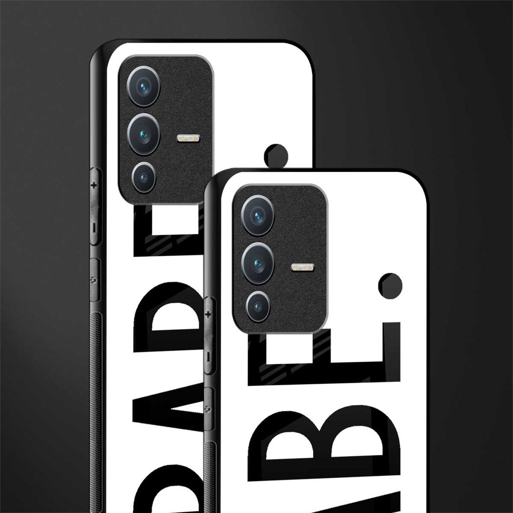 babe glass case for vivo v23 5g image-2