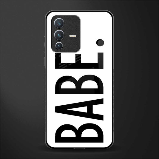 babe glass case for vivo v23 5g image