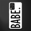 babe back phone cover | glass case for samsung galaxy m33 5g