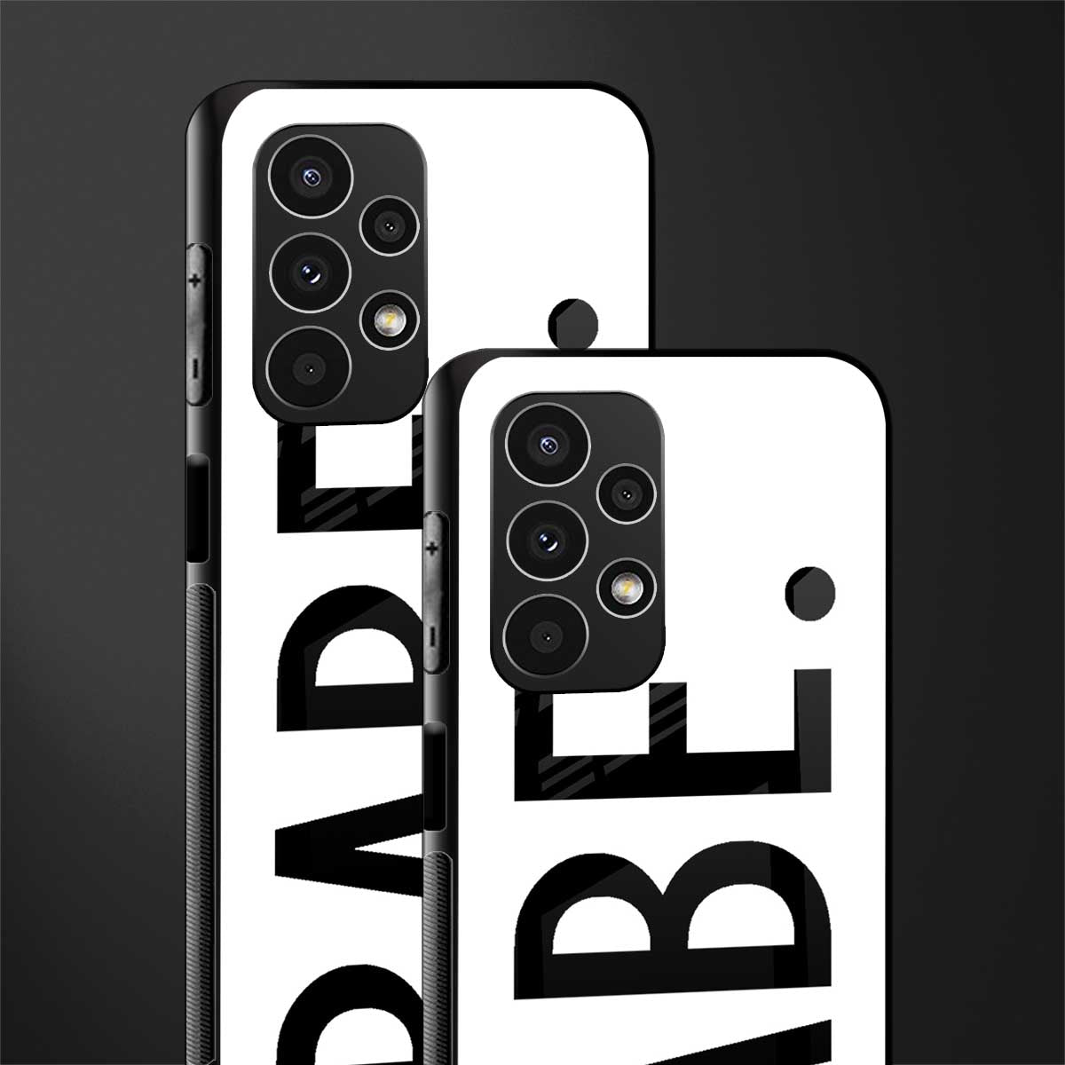 babe back phone cover | glass case for samsung galaxy a13 4g