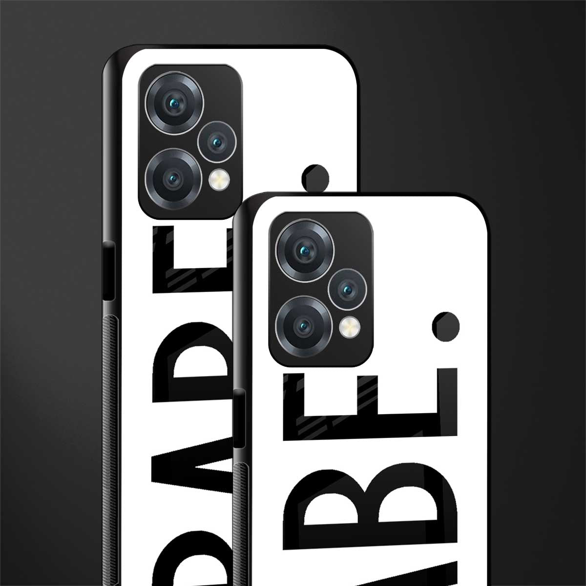 babe back phone cover | glass case for oneplus nord ce 2 lite 5g