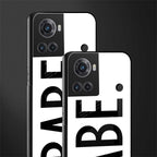 babe back phone cover | glass case for oneplus 10r 5g