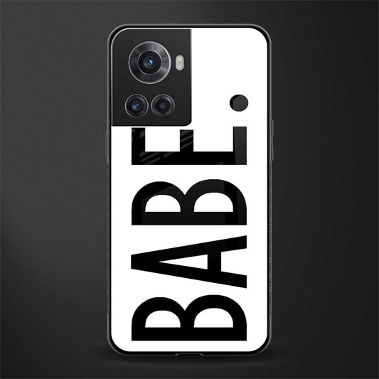 babe back phone cover | glass case for oneplus 10r 5g