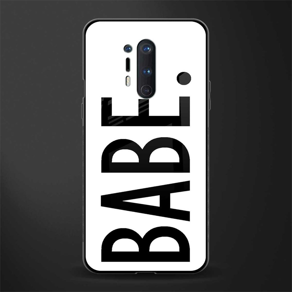 babe glass case for oneplus 8 pro image