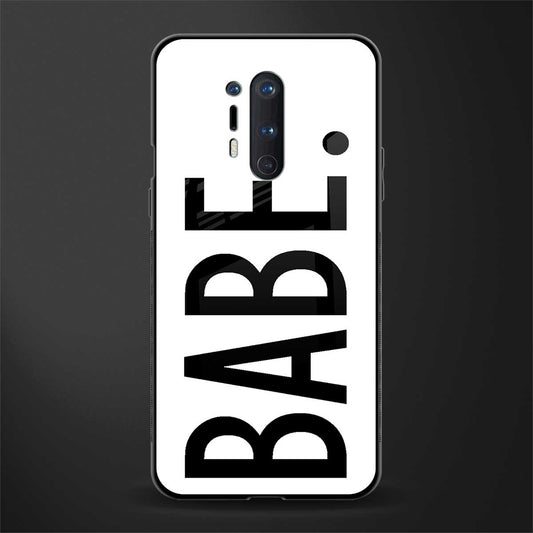 babe glass case for oneplus 8 pro image
