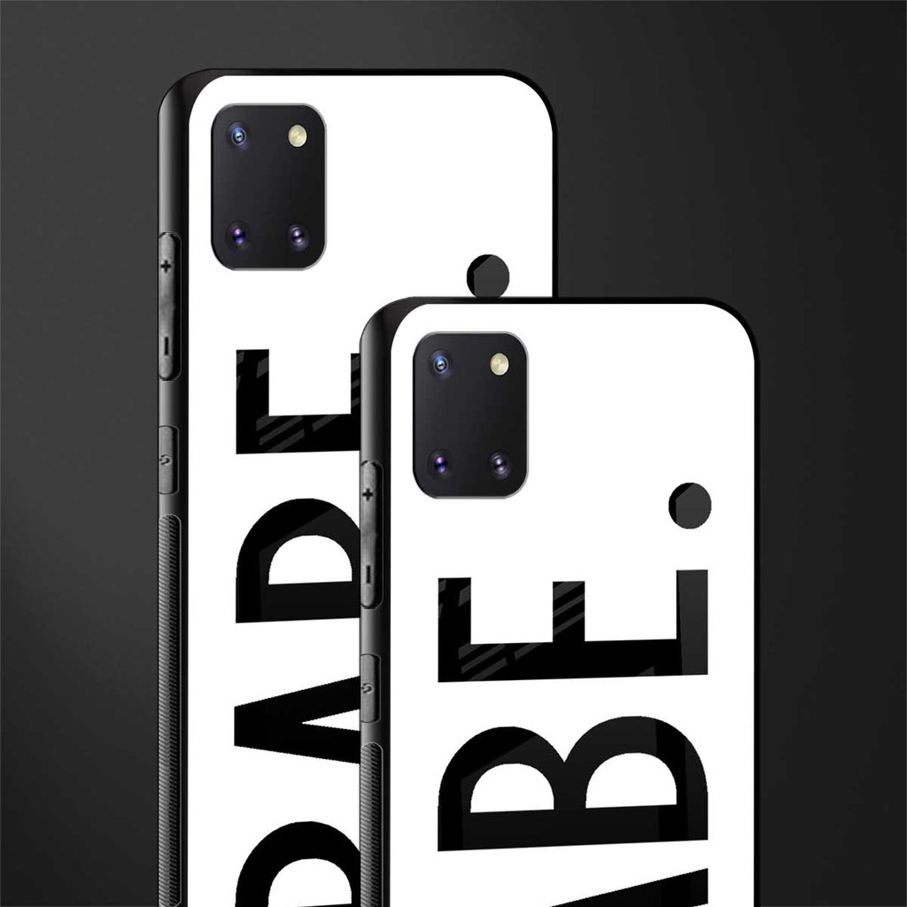 babe glass case for samsung a81 image-2