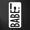 babe glass case for samsung a21 image