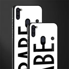 babe glass case for samsung a11 image-2