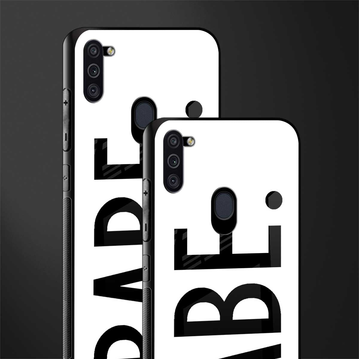 babe glass case for samsung a11 image-2