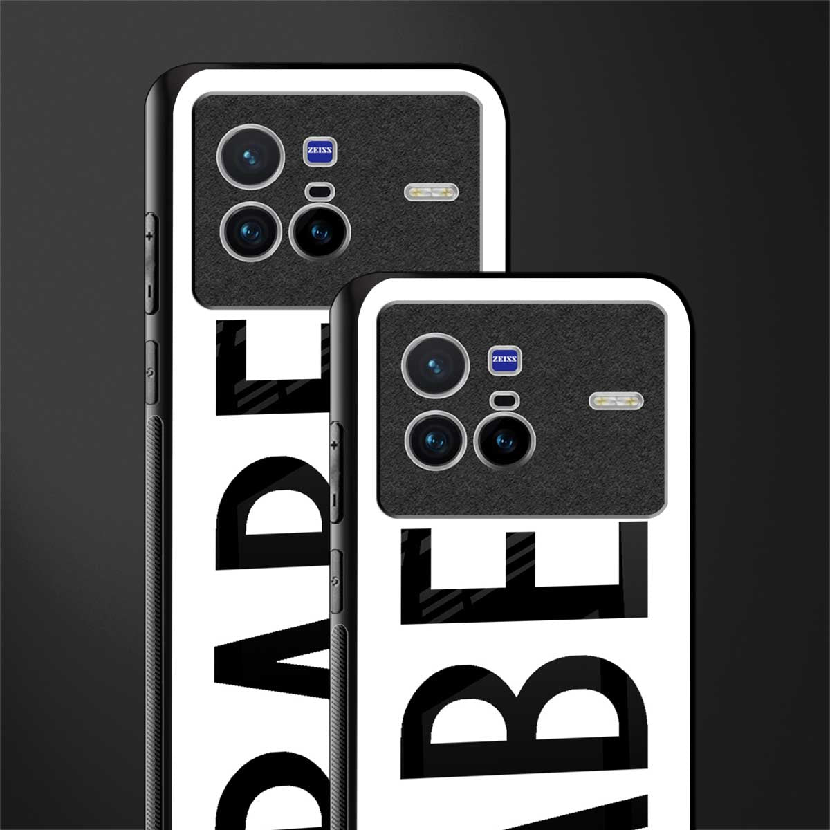 babe glass case for vivo x80 image-2