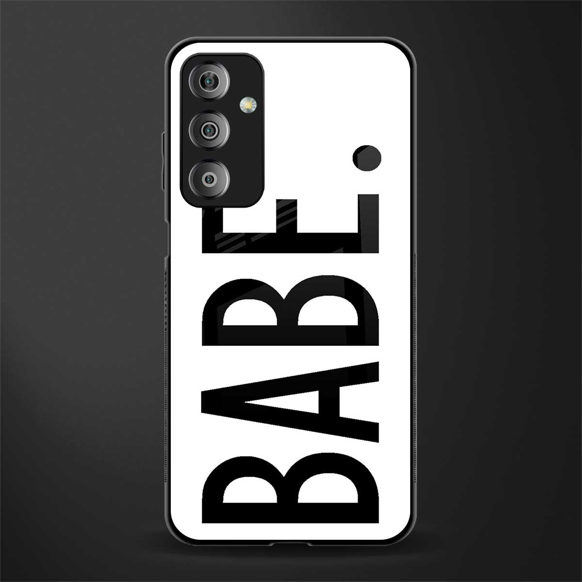 babe back phone cover | glass case for samsung galaxy f23 5g