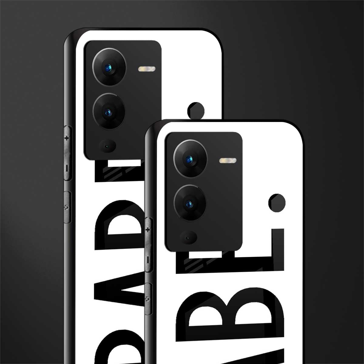 babe back phone cover | glass case for vivo v25 pro 5g