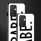 babe back phone cover | glass case for oneplus 9