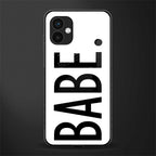 babe back phone cover | glass case for samsung galaxy a04