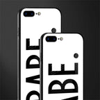babe glass case for iphone 8 plus image-2