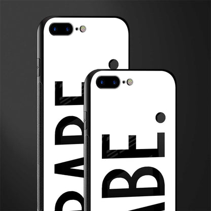 babe glass case for iphone 8 plus image-2