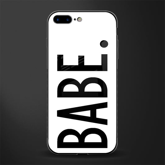 babe glass case for iphone 7 plus image