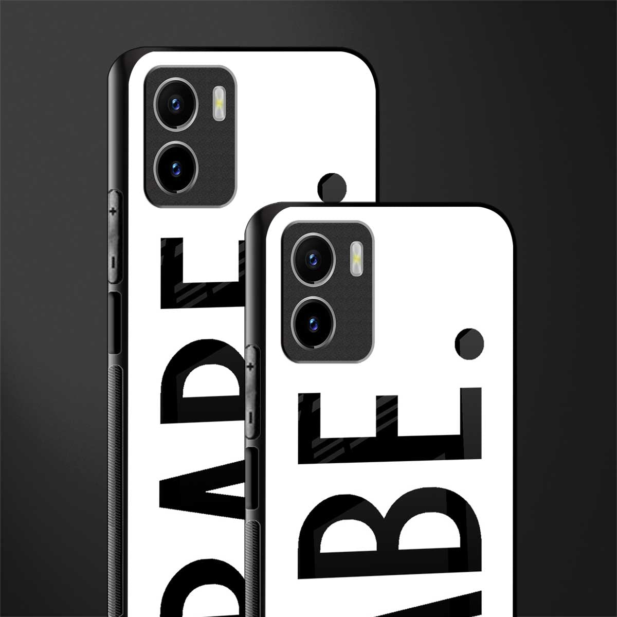 babe back phone cover | glass case for vivo y72