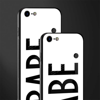 babe glass case for iphone 8 image-2