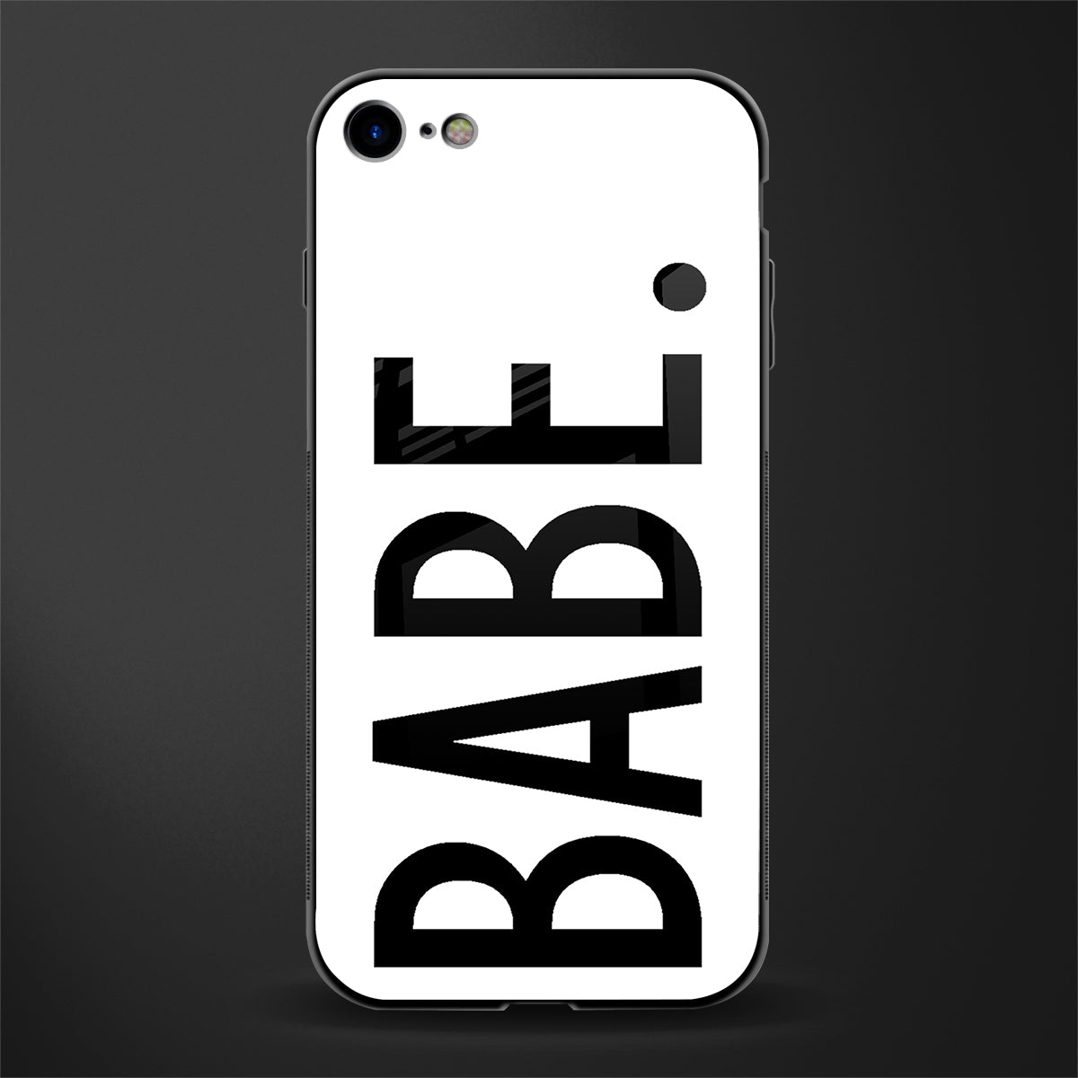 babe glass case for iphone 8 image