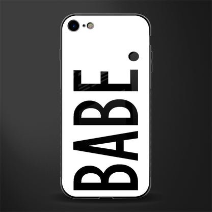 babe glass case for iphone se 2020 image