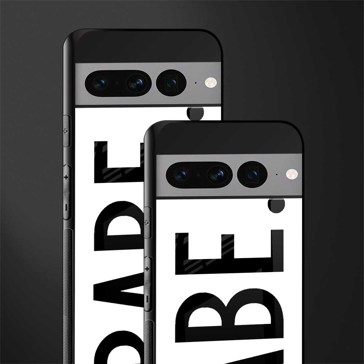 babe back phone cover | glass case for google pixel 7 pro