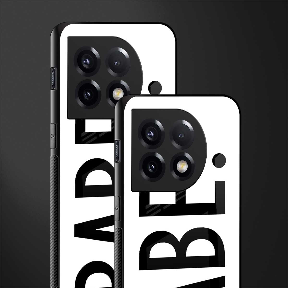 babe back phone cover | glass case for oneplus 11