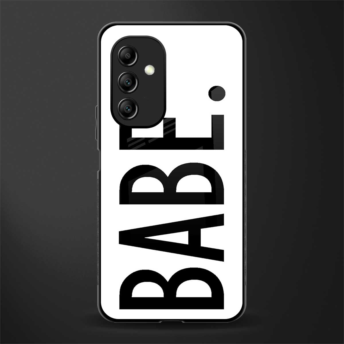 babe back phone cover | glass case for samsung galaxy a14 5g