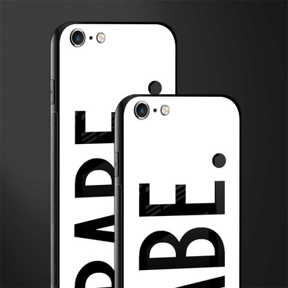 babe glass case for iphone 6s plus image-2