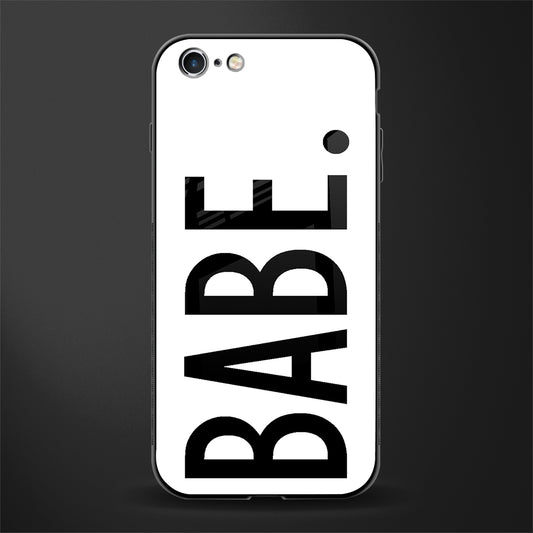 babe glass case for iphone 6s plus image