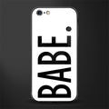 babe glass case for iphone 6 image