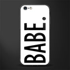 babe glass case for iphone 6 image