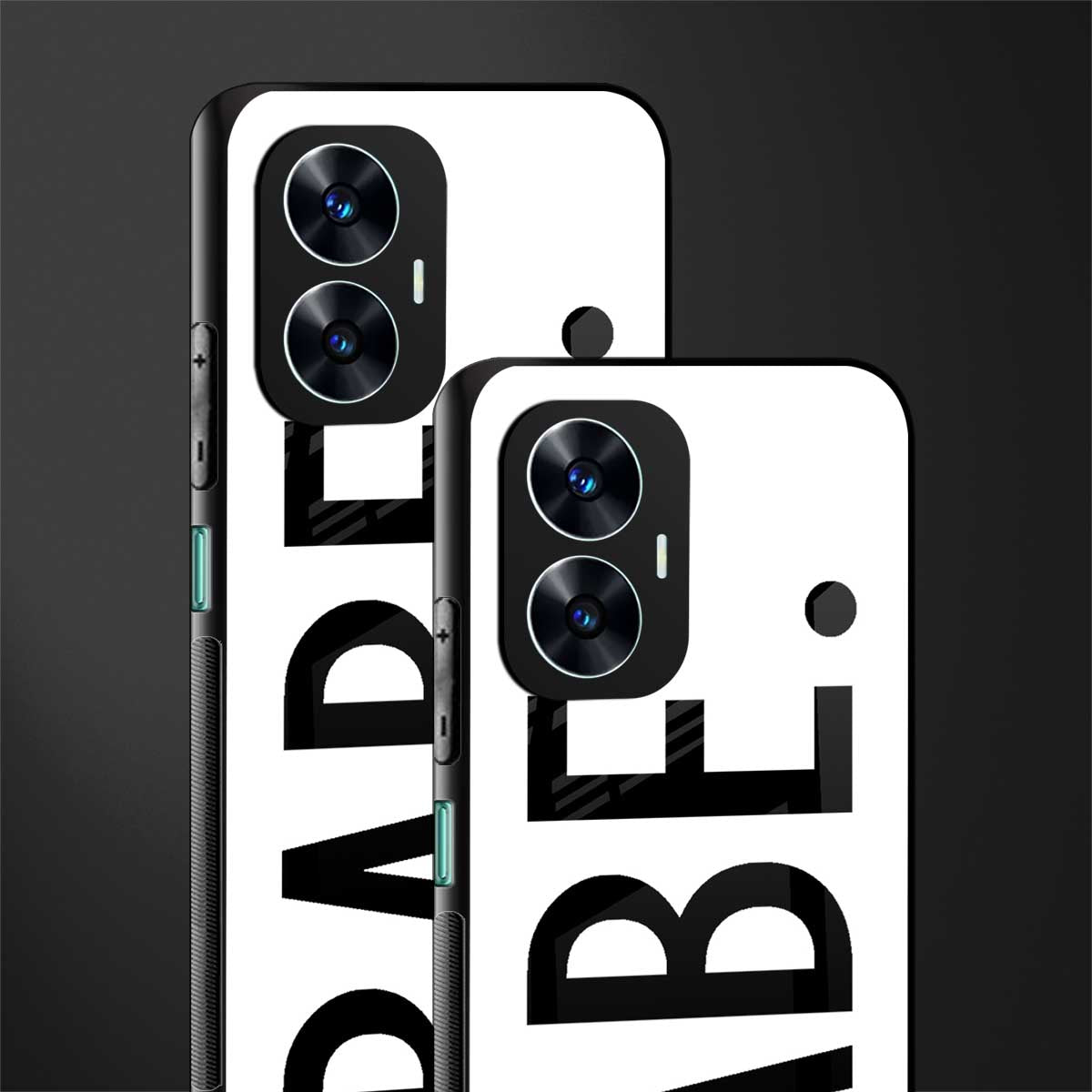 babe back phone cover | glass case for realme c55