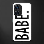 babe back phone cover | glass case for realme c55