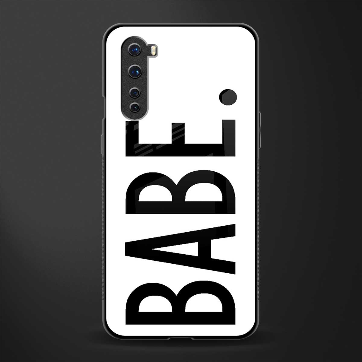 babe glass case for oneplus nord ac2001 image