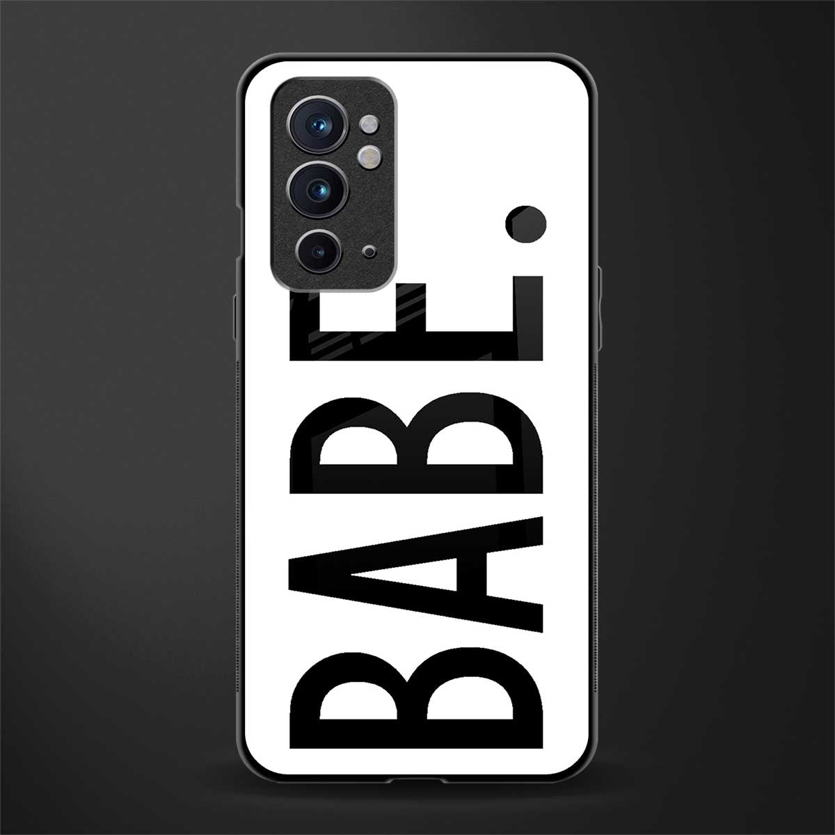 babe glass case for oneplus 9rt image