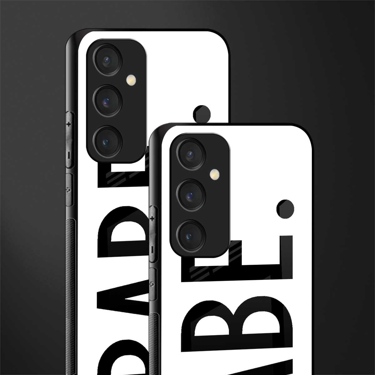 babe back phone cover | glass case for samsung galaxy s23 fe 5g