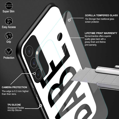 babe back phone cover | glass case for samsung galaxy s23 fe 5g